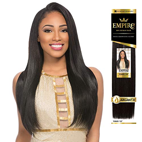 Sensationnel Empire Yaki weave hair - естествени коси за удължаване, текстурные косата Yaki, плетене и вшивания - Директни