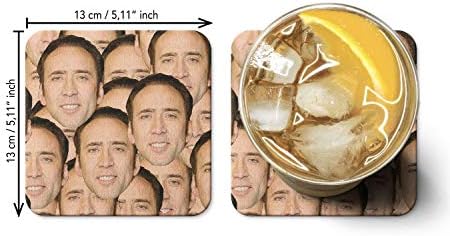 Nicolas Cage Mashup Лица Поставка За Кафе, Чай, Напитки, Чаша, Чаша, Кухненски Начало Декор, Подаръци, Влакчета, Забавни