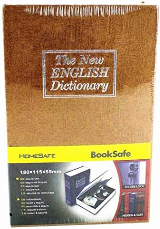 Сейфове за речници, скрит книгата сейф, таен сейф за съхранение на пари с ключ (кафе, л)
