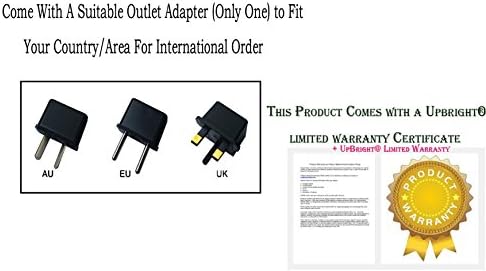 Адаптер UpBright 5, ac/dc адаптер + Кабел за зареждане Micro USB Съвместим с Plantronics by Поли Voyager 5200 203500-01