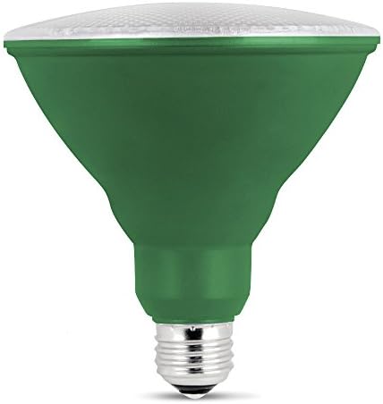 Електрическа лампа Feit PAR38/G/10KLED, Зелена