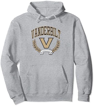 Hoody с качулка с Винтажным Логото на Vanderbilt Commodores Victory