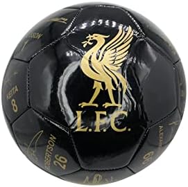 Футболна топка Icon Sports Liverpool Официално Лицензиран размер 4 никога не ще да Ходи Сам Ограничен Топката