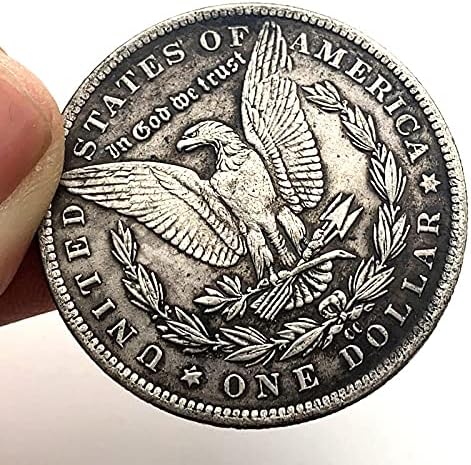 1921 Американската Лутане Монета Череп На Богинята Айде Са Подбрани Монета За Подарък Щастлив Предизвикателство Монета