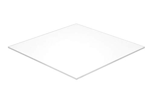 Акрилен лист от плексиглас Falken Design, Бял Полупрозрачен 55% (2447), 24 x 24 x 1/8