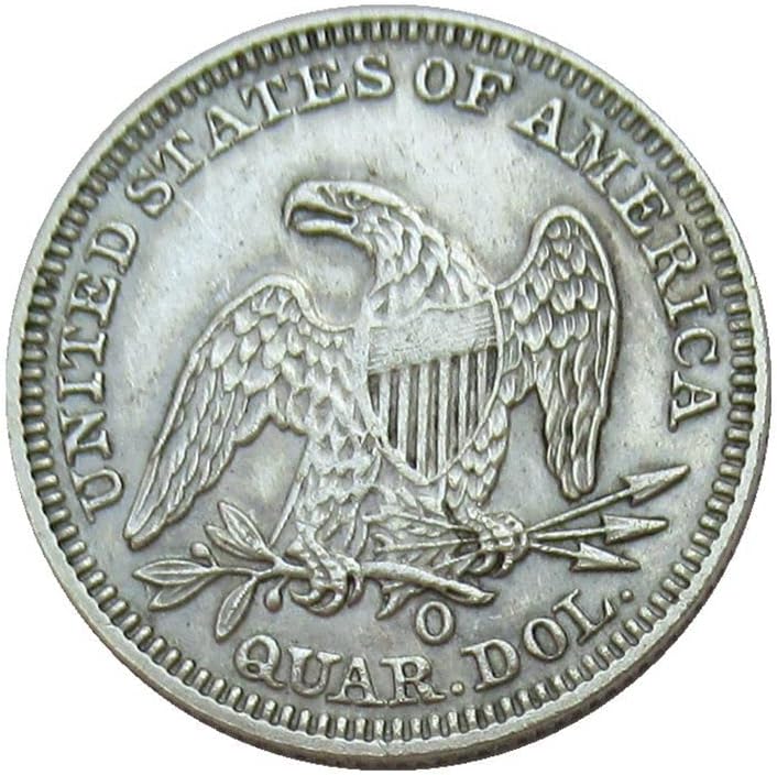 25 на Сто Флаг на САЩ от 1850 Г., сребърно покритие Копие на Възпоменателни монети