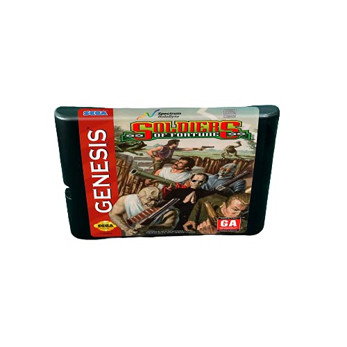 Aditi Soldiers Of Fortune - 16-битов игри касета MD конзола За MegaDrive Genesis (калъф за САЩ и ЕС)