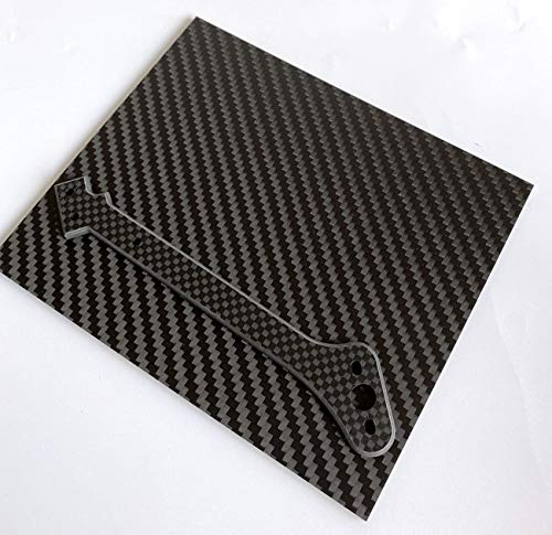 лист от въглеродни влакна cncarbonfiber 150x125x1 мм с матово покритие от кепър лента през, на 1.0 ~ 3.0 мм, достъпни