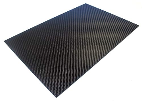 лист от въглеродни влакна cncarbonfiber 150x125x1,5 мм, с саржевой матово покритие, на 1.0 ~ 3.0 мм, достъпни 400x250