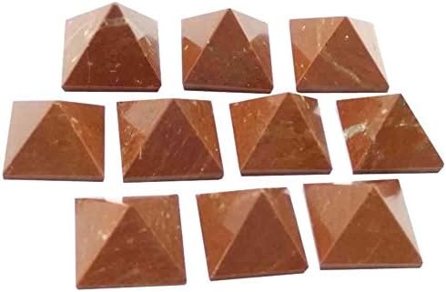 Цени на едро на Бижутериен магазин Красива страна от 10 парчета Прозрачен Кварцов Кристал Скъпоценен Камък на Пирамидата