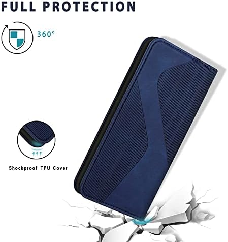 Калъф ZONNAVI за iPhone SE 2020/SE 2022/8/7, една чанта-портфейл с държач за карти, Калъф от изкуствена кожа premium