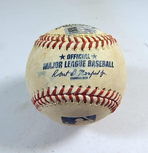 2019 Използвани бейзболни топки Washington Nationals Пирати От Джейкоба Столлингса от 7 на Използваните бейзболни топки