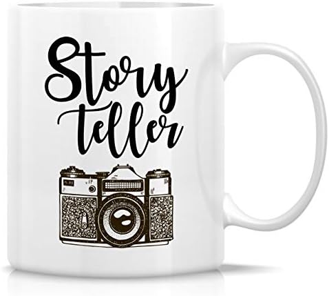 Retreez Забавна Чаша - Разказвач, Фотограф, Сватбена Фотография, Керамични Чаши за чай и Кафе на 11 Грама - Забавни, Саркастичные, Мотивиращи, Вдъхновяващи, подаръци за ро