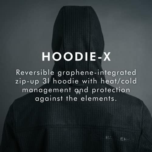 Мъжки двустранен hoody GRAPHENE-X | От интегрирана тъкан Graphene | Дишаща и водоустойчива | За изяви на открито
