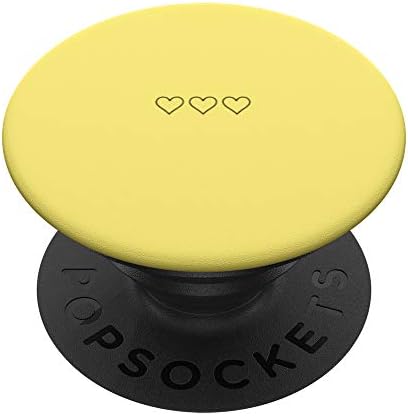 Симпатичните Жълти Эстетичные попсокеты С Възможност за смяна на PopGrip