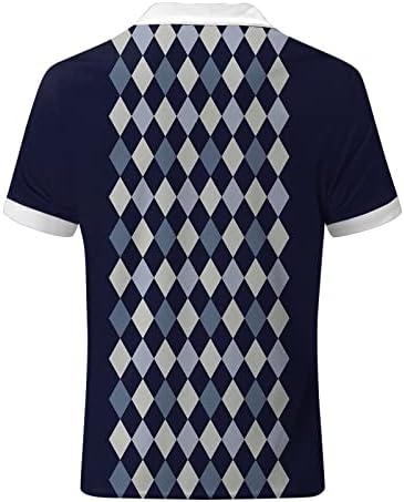 HDDK Летни Мъжки Ризи с къси ръкави, Новост 2022 година, Мъжки Блузи за голф джоб с Къс Ръкав, Ежедневни Риза с къси