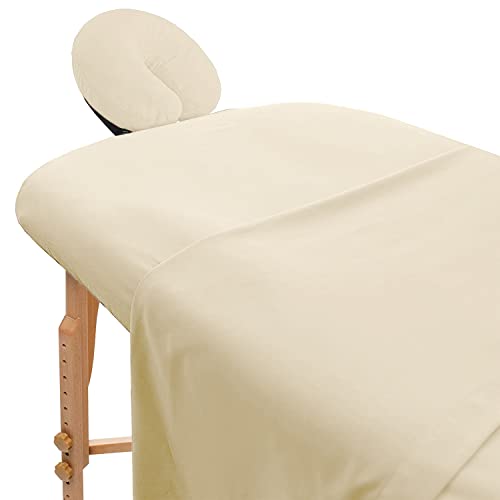 Комплекти спално бельо за масаж на масата Avalon Care от микрофибър по 3 бр. - Покритие за масаж на масата Премиум-клас