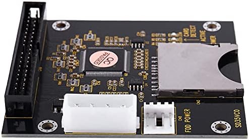 Съединители SD SDHC, SDXC и MMC карта до IDE 40PIN 3,5-инчов штекерный адаптер (Цвят: черен)