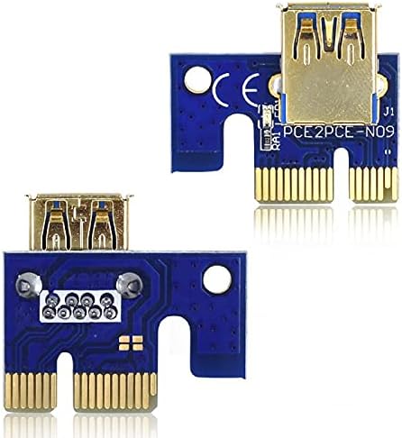 Съединители 1 бр. най-Новият VER009 USB 3.0 PCI-E Странично VER 009S Express 1X 4X, 8X 16x Удължител Странично Карта-адаптер