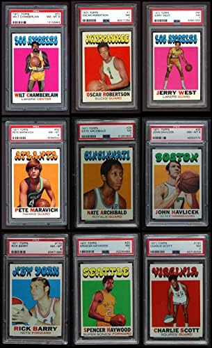 1971-72 Баскетболен комплект Topps - Premier (Баскетболен комплект) NM+